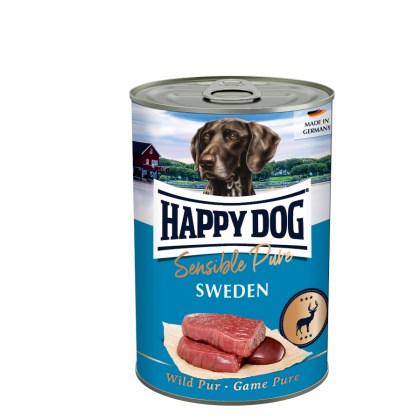 Happy Dog Grainfree Sweden Ελάφι 800g για σκύλους με ευαίσθητο στομάχι